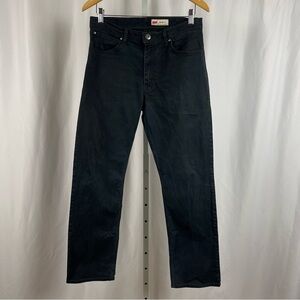 Wrangler Size 30 Straight Fit Black Jeans Outdoor Work Chore Business Casual